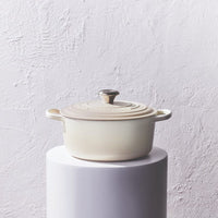 Le Creuset - Cocotte Signature Meringue 24 cm Cocotte Le Creuset