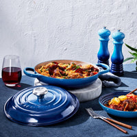 Le Creuset - Signature Campagnard Braadpan Azure 30 cm Braadpan Le Creuset