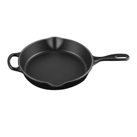 Le Creuset - Bratpfanne Signature rund hoch Mattschwarz 26 cm Le Creuset - Signature Skillet Hoge Koekenpan Mat Zwart 26 cm Koekenpan Le Creuset