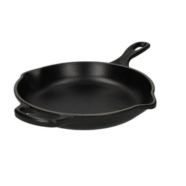 Le Creuset - Bratpfanne Signature rund Mattschwarz 23 cm Le Creuset - Signature Skillet Koekenpan Mat Zwart 23 cm Koekenpan Le Creuset