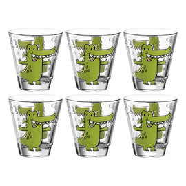 Leonardo - Trinkbecher 215ml Krokodil Bambini Leonardo - Drinkglas Bambini Krokodil 215ml Leonardo