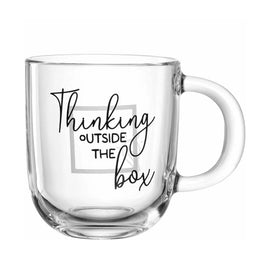 Leonardo - UFFICIO Tee-/Kaffeetasse 400 ml -Denken ...- Leonardo - GB/Cup 400ml -Thinking 047082 ...- Theeglazen Leonardo