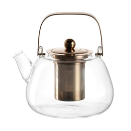 Leonardo - Teekanne Te Per Te mit Metallgriffen 1200ml Leonardo - GB/Teapot 1,2l w. metal handle Leonardo