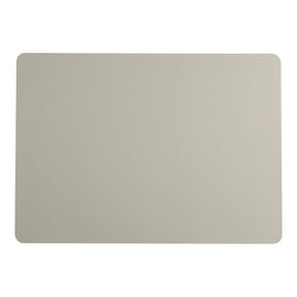 Leonardo - Tischset Leder 33x46cm - Hellgrau Leonardo - Placemat Leer 33x46cm - Licht Grijs Leonardo