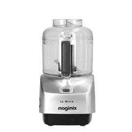 Magimix - Le Micro Chopper Mattchrom Magimix - Le Micro Hakmolen Mat Chroom Hakmolen Magimix