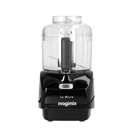 Magimix - Le Micro Chopper Schwarz Magimix - Le Micro Hakmolen Zwart Hakmolen Magimix