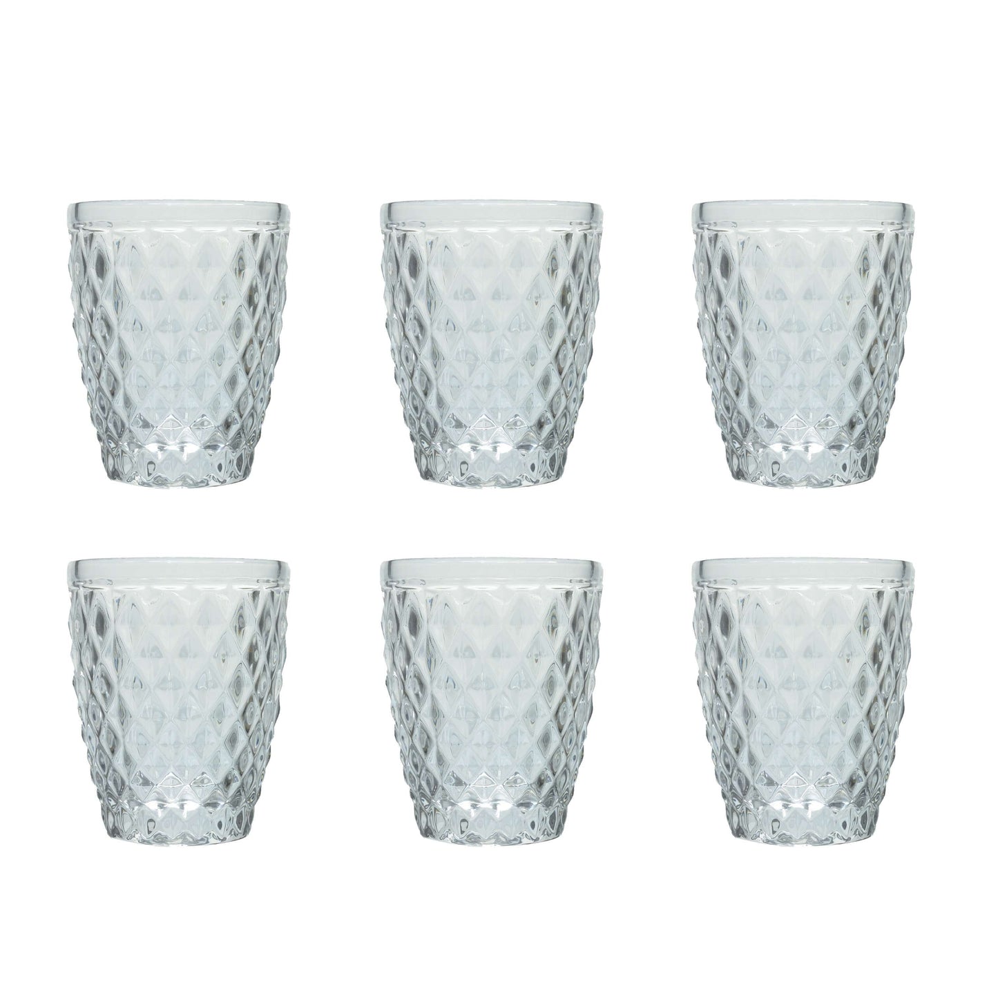 Medard de Noblat - Diamond - Glass 22cl - Clear (set of 6) Medard de Noblat