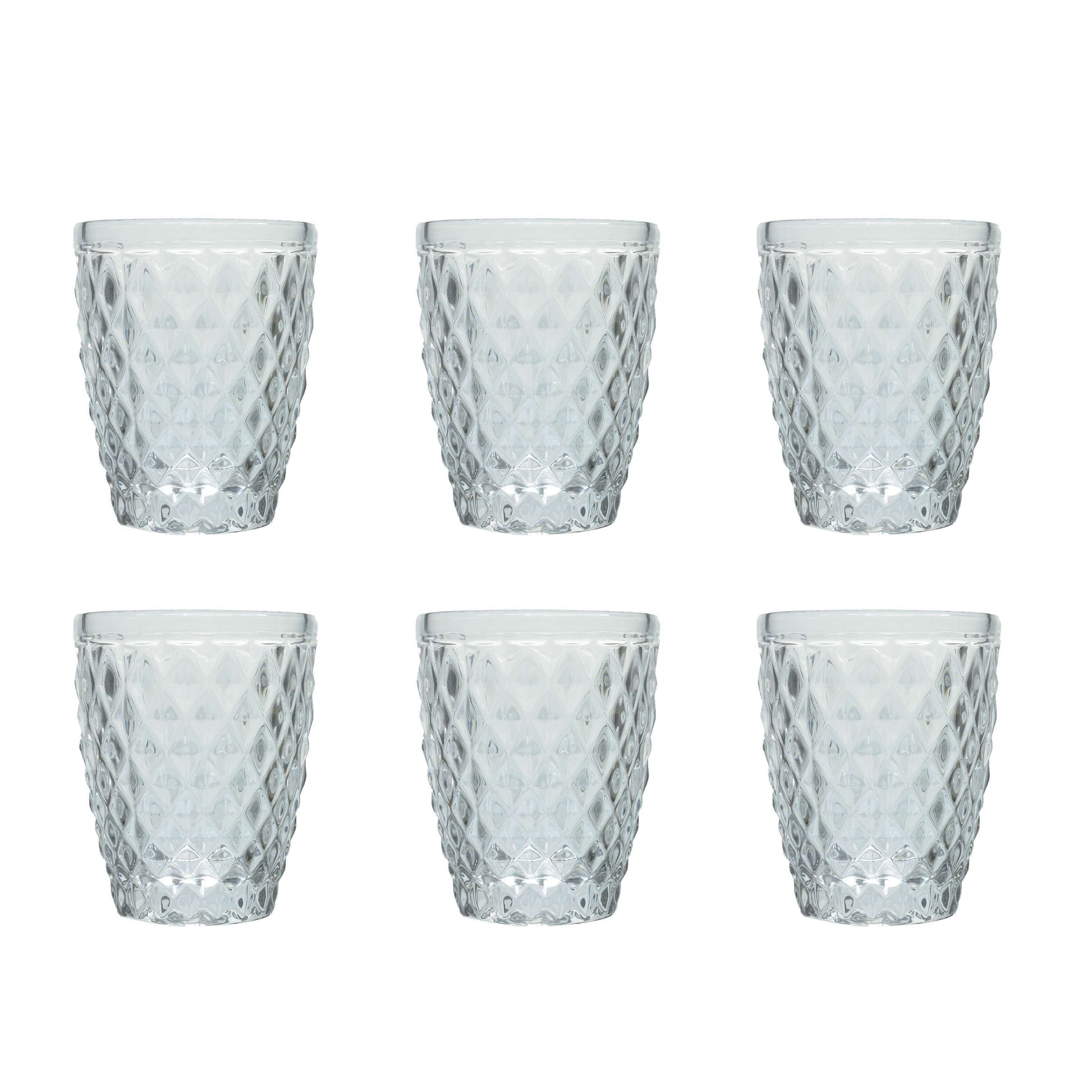 Medard de Noblat - Diamond - Glass 22cl - Clear (set of 6) Medard de Noblat