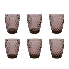 Medard de Noblat - Diamond Trinkglas 22cl Lila (6er Set) Medard de Noblat - Diamond - Glass 22cl - Purple (set of 6) Medard de Noblat