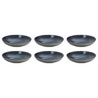Medard de Noblat - Feeling Indigo - Gourmet plate 24.5 cm (set of 6) Gourmetbord Medard de Noblat