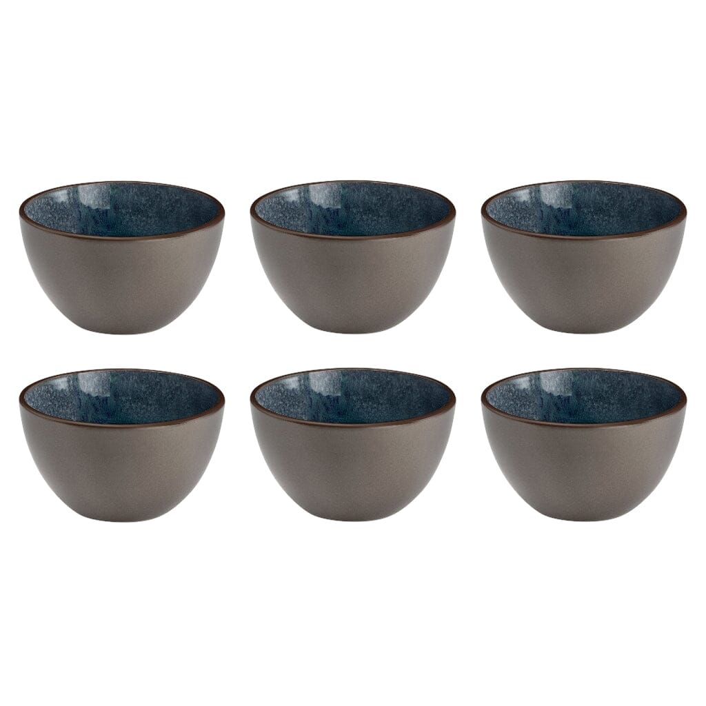 Medard de Noblat - Feeling Indigo Ontbijtkom 13 cm (set van 6) Kommen Medard de Noblat