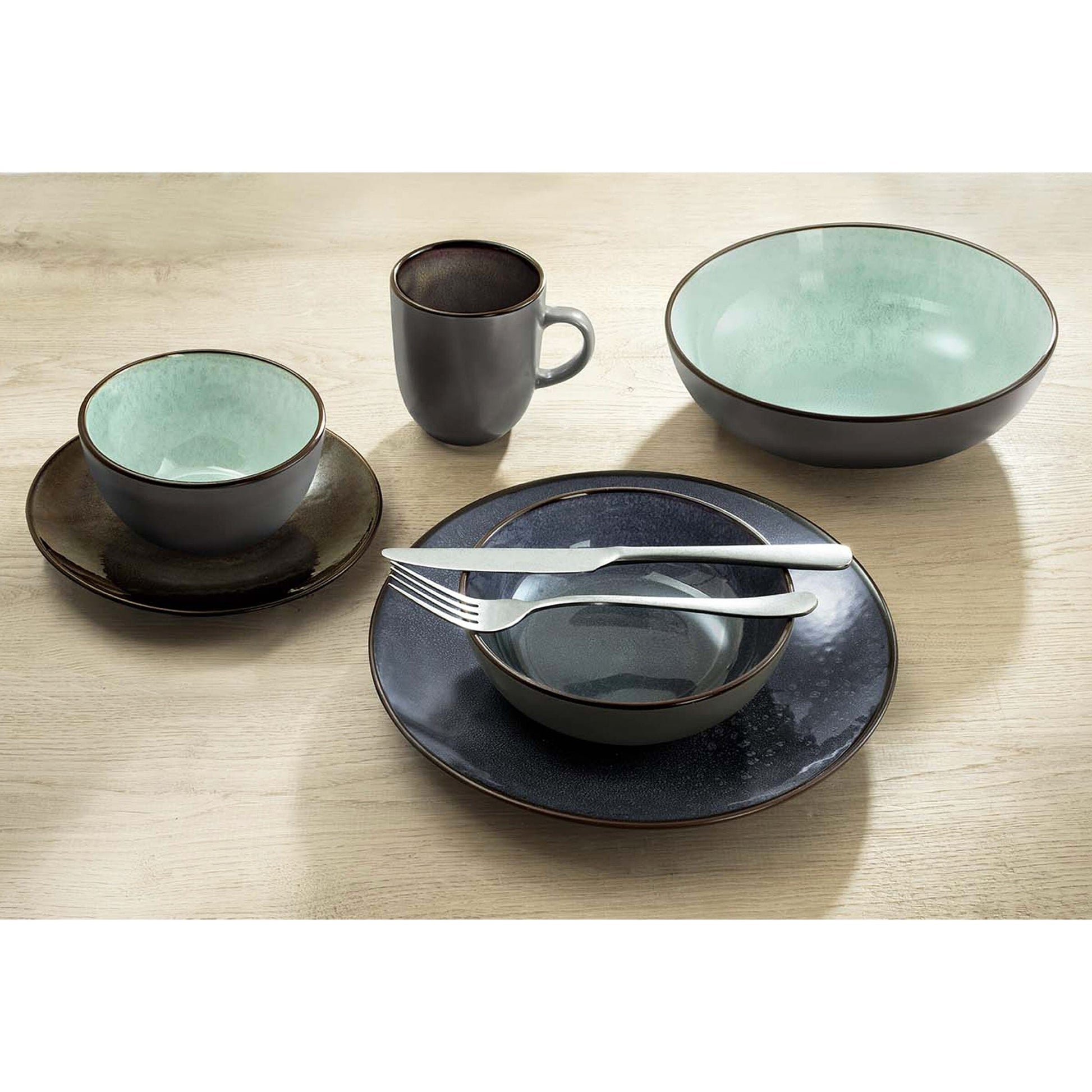 Medard de Noblat - Feeling Indigo Ontbijtkom 13 cm (set van 6) Kommen Medard de Noblat