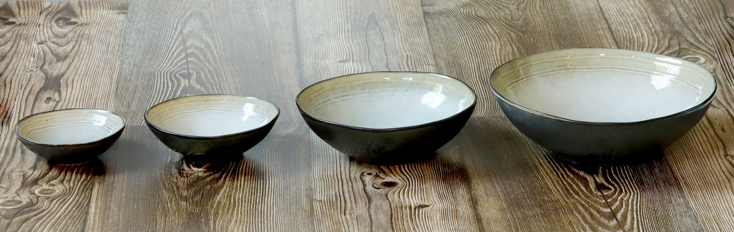 Medard de Noblat - Shadow Nacre Grote Kommen 15.2 cm (set van 6) Kommen Medard de Noblat