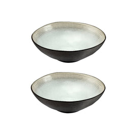 Medard de Noblat - Shadow Nacre - Salatschüssel 24 cm (2er-Set) Medard de Noblat - Shadow Nacre - Saladeschaal 24 cm (set van 2) Schalen Medard de Noblat