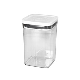 OXO - POP 2.0 Klein quadratisch niedrig, 1,0 Liter OXO - POP 2.0 Klein vierkant laag, 1,0 liter Voorraadpot OXO