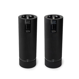 Peugeot - Giftbox Duo Line Elektrisches Pfeffer- und Salzmühlen-Set 15 cm Schwarz Peugeot - Giftbox Duo Line Peper- en Zoutmolen set 15 cm zwart Peugeot