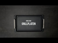 Le Creuset - Grillplatte Signature Rechteckig Matt Schwarz 32cm