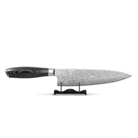 Couteaux Shinrai - Couteau de chef en bois Damask Pakka 20 cm Couteau de chef Couteaux Shinrai