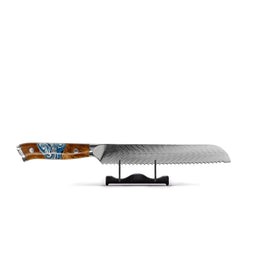 Shinrai Knives - Eclipse Series Damascus Brotmesser 20 cm Shinrai Knives - Eclipse Series Damascus Broodmes 20 cm Broodmes Shinrai Knives