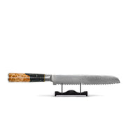 Couteaux Shinrai - Coffret Méga Onyx Époxy - Ensemble complet de couteaux avec bloc, planche à découper et pierre à aiguiser