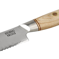 Couteaux Shinrai - Couteau à pain Hikari Damas 20 cm
