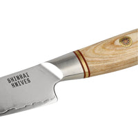 Couteaux Shinrai - Couteau de bureau Hikari Damascus 13 cm