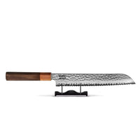 Couteaux Shinrai - Coffret exclusif Kigami en acier damassé 3 pièces - Couteau de chef + Couteau à pain + Couteau d'office