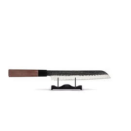 Shinrai Knives - Kurayami Damascus Brotmesser 20 cm Shinrai Knives - Kurayami 3-delige Damascus Messenset - Koksmes + Broodmes + Schilmes Messenset Shinrai Knives