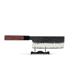 Shinrai Knives - Kurayami Damascus Nakiri Messer 18 cm Shinrai Knives - Kurayami Damascus Nakirimes 18 cm Nakirimes Shinrai Knives