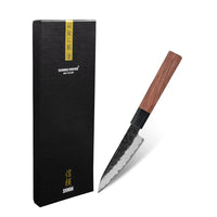 Couteaux Shinrai - Couteau d'office Kurayami Damas 9 cm Couteau d'office Couteaux Shinrai