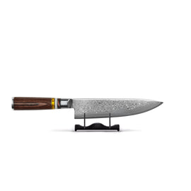 Shinrai Knives - Micarta Jewels - Damaszener Kochmesser 20 cm Shinrai Knives - Micarta Jewels 3-delige Messenset - Koksmes + Nakiri + Santoku Messenset Shinrai Knives