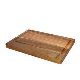 Shinrai Knives - Schneidebrett Akazienholz - Hirnholz - 35 × 25 × 2,5 cm - Typ 1 Shinrai Knives - Snijplank Acacia hout - Kopshout - 35 × 25 × 2.5 cm - Type 1 Houten snijplank Shinrai Knives