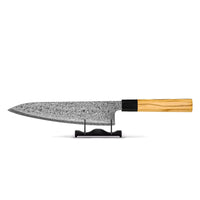 Couteaux Shinrai - Couteau de chef Takumi Kaza Damas 20 cm Couteau de chef Couteaux Shinrai