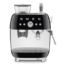 Smeg - Espressomaschine | Schwarz | 1950er Jahre | Manuelle Espressomaschine Smeg - Espressomachine | Zwart | Jaren 50 | Handmatige espressomachine met geïntegreerde bonenmaler Handmatige Espressomachine Smeg
