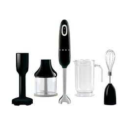 Smeg - Stabmixer | Schwarz | 1950er Jahre | Stabmixer mit Zubehör Smeg - Staafmixer | Zwart | Jaren 50 | Staafmixer met accessoires | Plus pakket Staafmixer Smeg