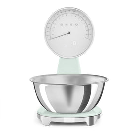 SMEG - Waage Digital 50er Jahre Wassergrün SMEG - Weegschaal Digitaal Jaren 50 Watergroen Keukenweegschaal Smeg