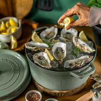 Staub - Ronde cocotte 28 cm - eucalyptus Staub