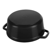 Staub - Ronde cocotte 28 cm - zwart Staub