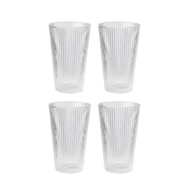Stelton - Pilastro Trinkglas 0,35 l. 4 Stück klar Stelton - Pilastro drinkglas 0,35 l. 4 stuks helder Stelton