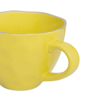Culture de la nature urbaine - Bonjour - Mug cappuccino - Sculpté - Lime Light Culture de la nature urbaine