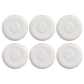 Villeroy & Boch - Crafted Cotton - Untertasse Kaffeetasse 15 cm Villeroy & Boch - Crafted Cotton - Koffie Schotel 15 cm set van 6 Schoteltjes Villeroy & Boch