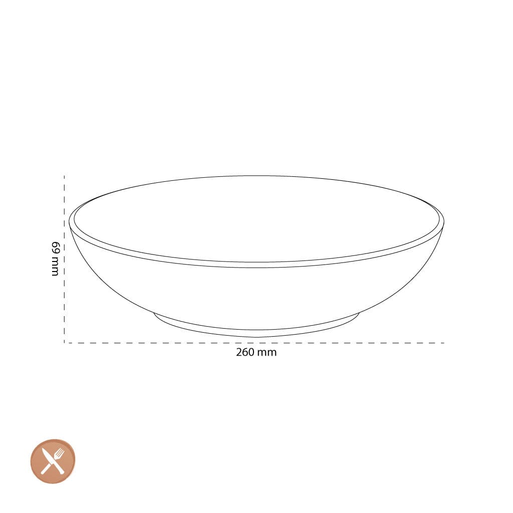 Villeroy & Boch - Perlemor Alga Serveerschaal 26cm Schalen Villeroy & Boch