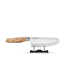 Wusthof - Amici Santoku mit Grübchen 17 cm Wusthof - Amici Santoku met kuiltjes 17 cm Santokumes Wusthof