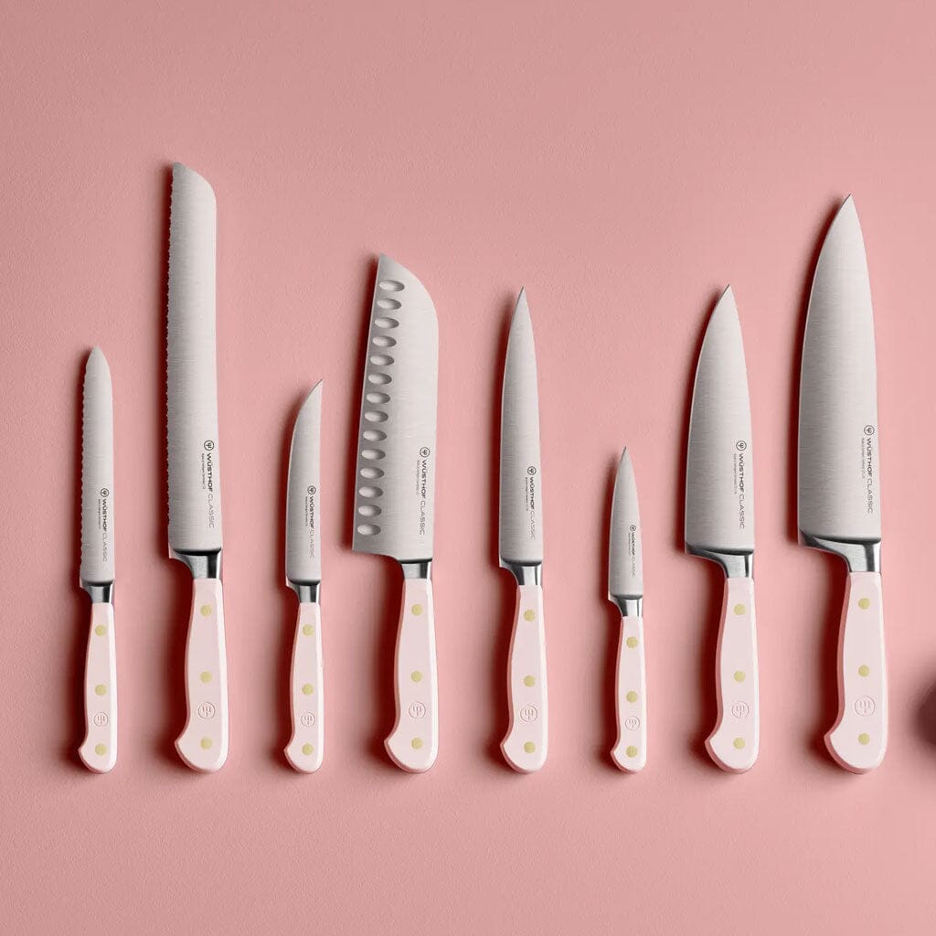 Wusthof - Classic Broodmes met dubbele kartelrand Pink Himalayan Salt 23 cm Broodmes Wusthof