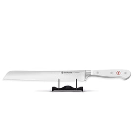 Wusthof - Couteau à pain classique blanc à double tranchant dentelé 23 cm Bezig met laden...