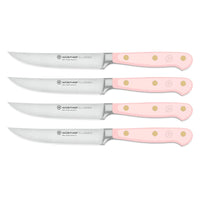 Wusthof - Classic Steakmessenset 4-delig Pink Himalayan Salt Messenset Wusthof