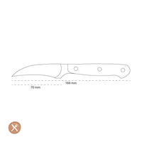 Wusthof - Classic Tourneermes 7 cm Tourneermes Wusthof