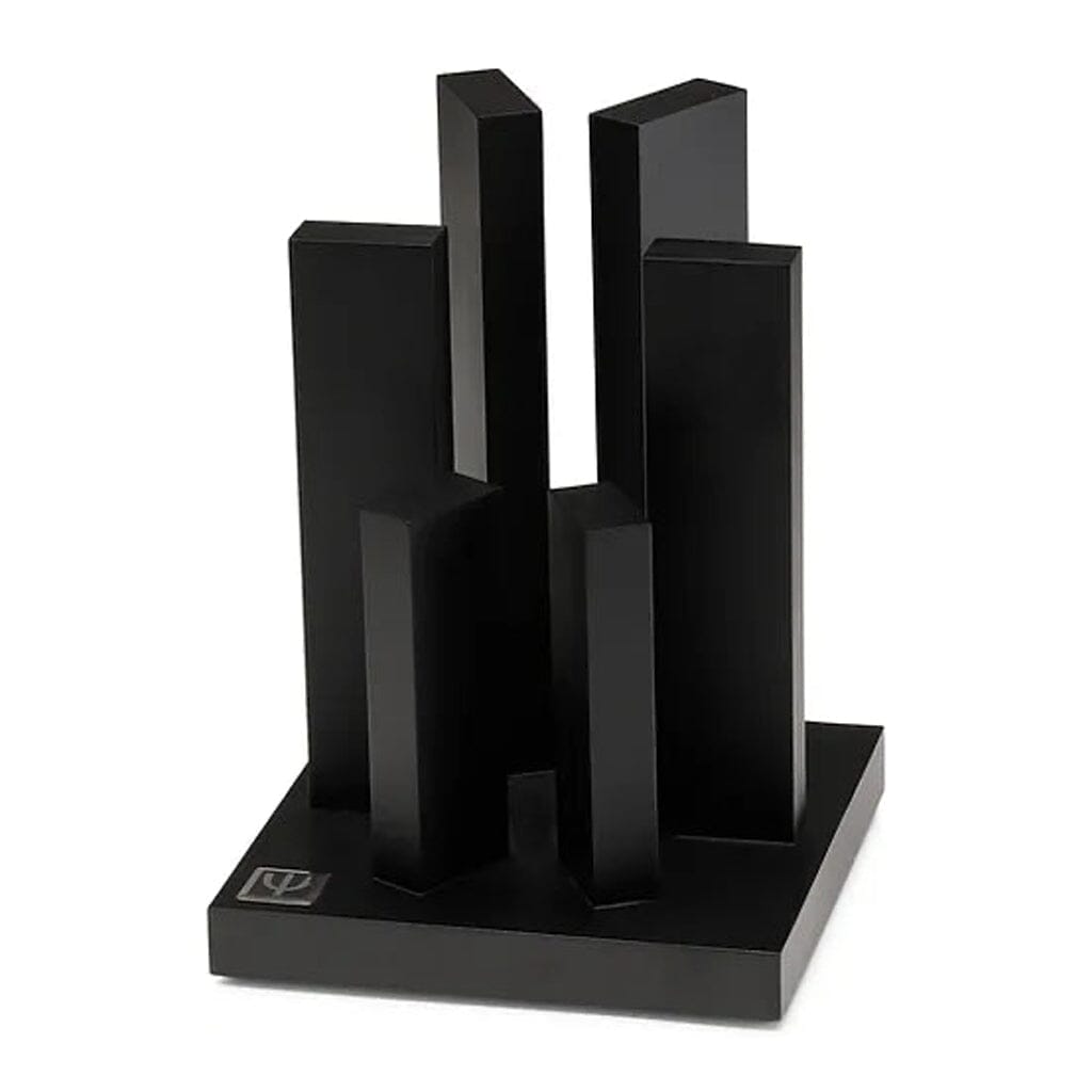 Yaxell - Tower Magnetisch Messenblok - Beukenhout Zwart Magnetisch messenblok Yaxell