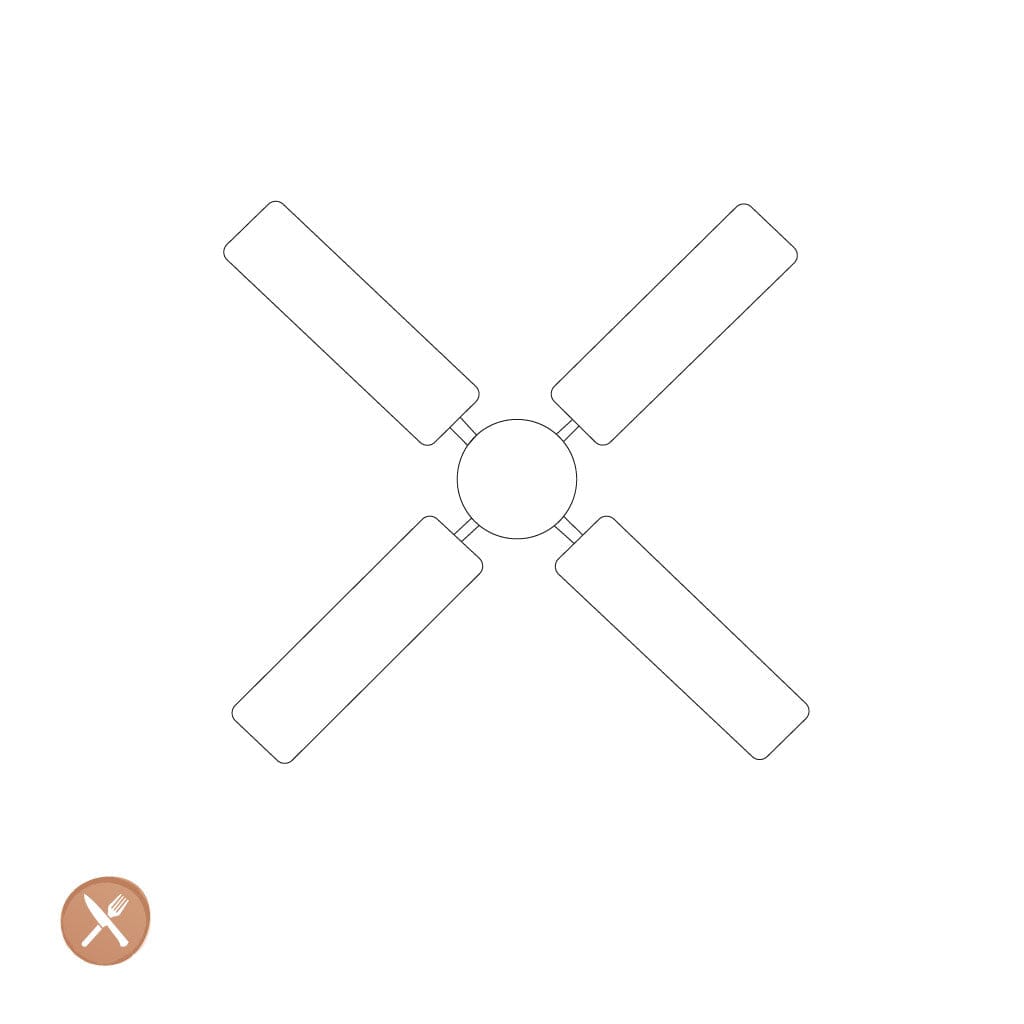 Zwilling - Pannenonderzetter 220 x 220 mm Zwilling