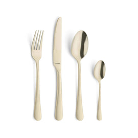 Amefa - Austin 24-teiliges Besteckset für 6 Personen - Matter Champagner Amefa - Austin 24-delige Bestekset 6 Personen - Mat Champagne Bestekset Amefa